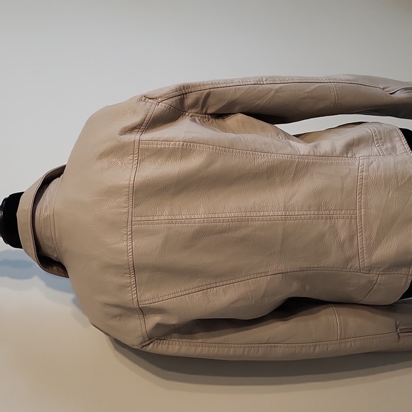 ANTHROPOLOGIE | BLANKNYC | 2X XXL | Life Changer Vegan Leather Zip Moto Jacket - Picture 15 of 17